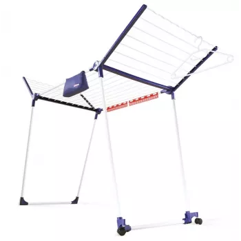 Stand-Wäschetrockner Leifheit Pegasus 200 — blau/weiß