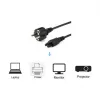 Equip High Quality Netzkabel, C5 auf Schuko