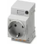 Phoenix Contact Schaltschrank-Steckdose EO-CF/PT/LED Grau 1 Stück (804040)
