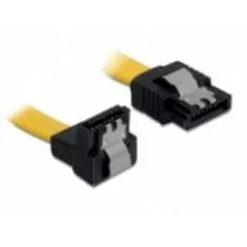 SATA-Kabel Stecker/Stecker DeLOCK 0,2 m Gelb