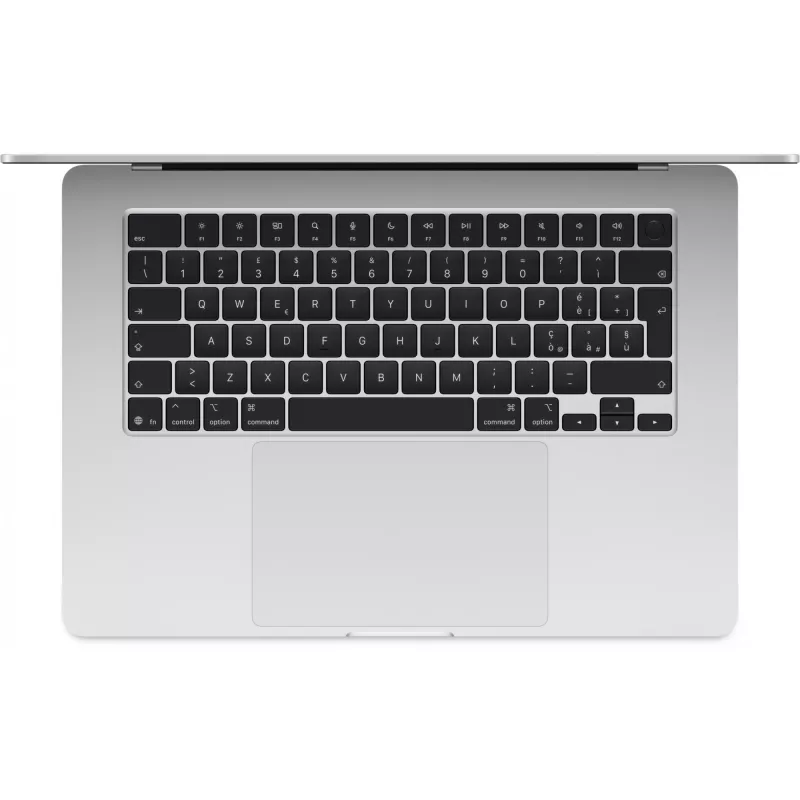 MacBook Air Z1H0 38,91 cm 15,3 Zoll M4 10C CPU/10C GPU/16C N.E. 24 GB 512 GB SSD 70 W USB-C DE – Silber
