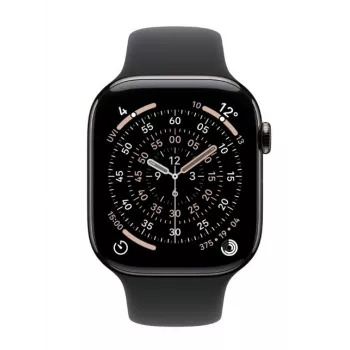 Smartwatch Apple Watch Series 11 GPS + Cellular 46mm Slate Titanium Case Black Sport Band M/L