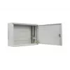 Lanberg 19 inch Rack-Schrank 4U+3U 540x200mm, Niedrigprofil, Wandmontage, Grau