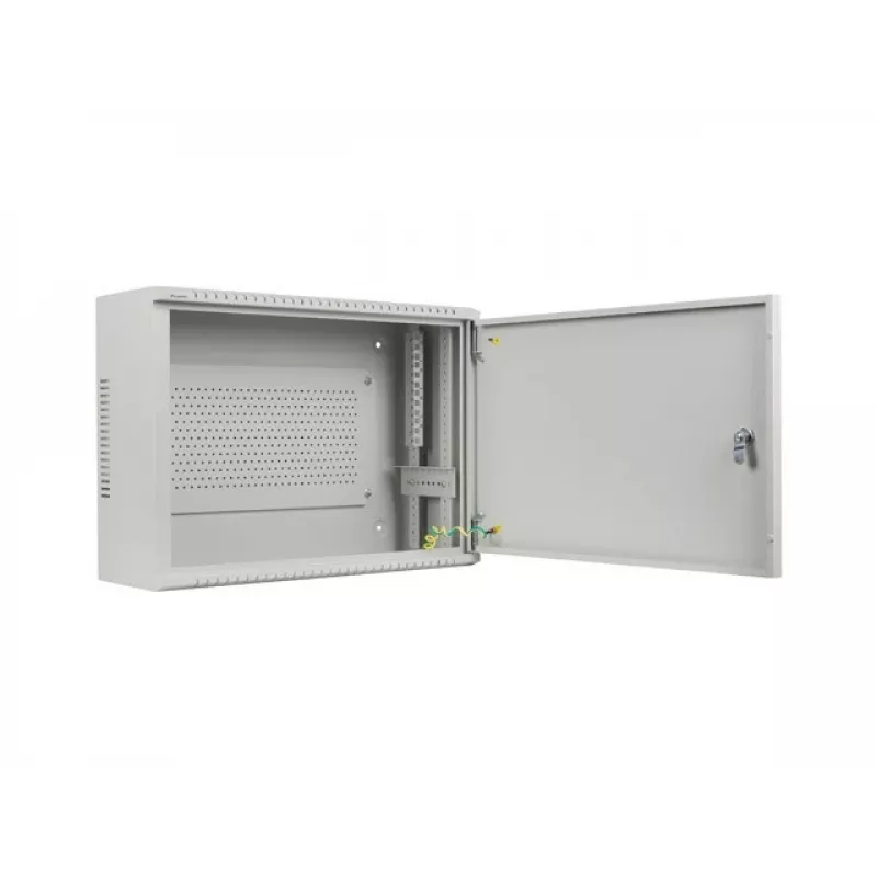 Lanberg 19 inch Rack-Schrank 4U+3U 540x200mm, Niedrigprofil, Wandmontage, Grau