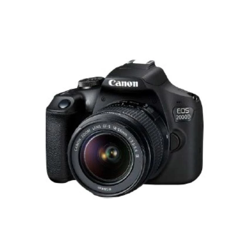 Canon EOS 2000D BK 18-55 IS II EU26 Spiegelreflexkamera Kit 24,1 MP CMOS 6000 x 4000 Pixel Schwarz