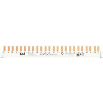 ABB PSc 3/24/10 N Phasenschiene 3Ph.+N 24Pins 10 mm² (2CDL230331R1012)