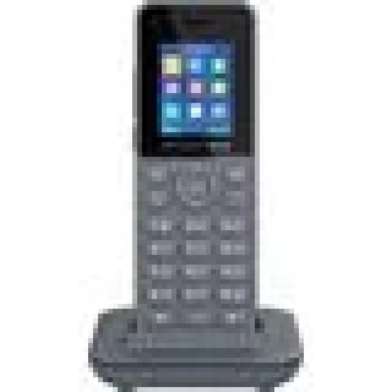 IP-Telefon Grandstream DP725 Funkhandset, grau, 1,8 Zoll TFT-Display, 20 Leitungen, Li-Ion 1500 mAh