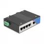 Ethernet Switch DELOCK 80162 — 5‑Port Gigabit RJ45 für Hutschienenmontage