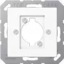 JUNG A 568 BF WW - Weiß - Thermoplast - Matt - konventionell - JUNG - XLR (A568BFWW)