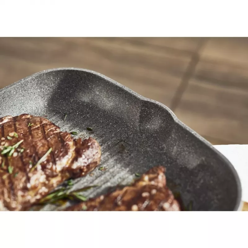 Grillpfanne BALLARINI 75002-941-0 quadratisch grau 28 cm