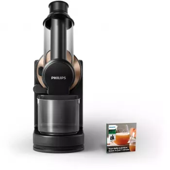 Philips Viva Collection HR1888/70 Entsafter 150 W Schwarz, Transparent