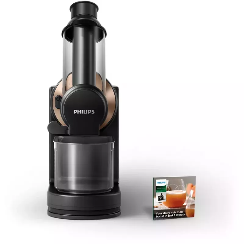 Philips Viva Collection HR1888/70 Entsafter 150 W Schwarz, Transparent