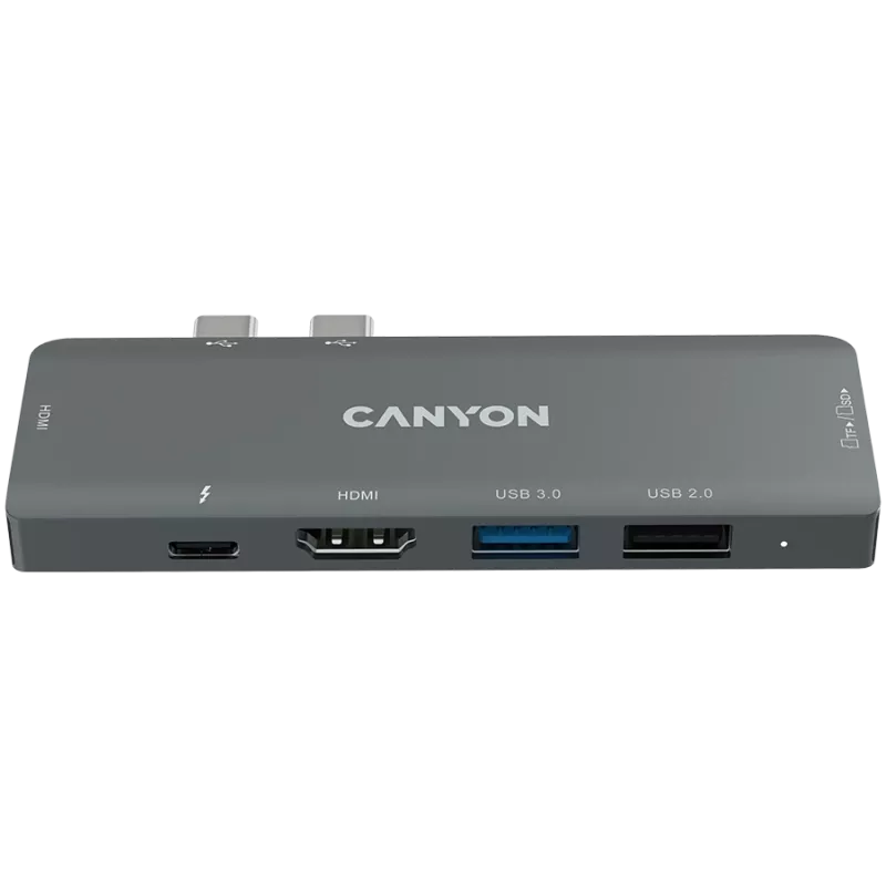 Canyon DS-5 USB 2.0 Type-C Grau SD-Kartenleser 60 Hz