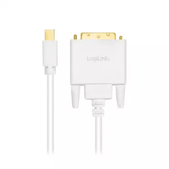 Videokabel-Adapter LogiLink CV0138 Mini DisplayPort auf DVI 3m