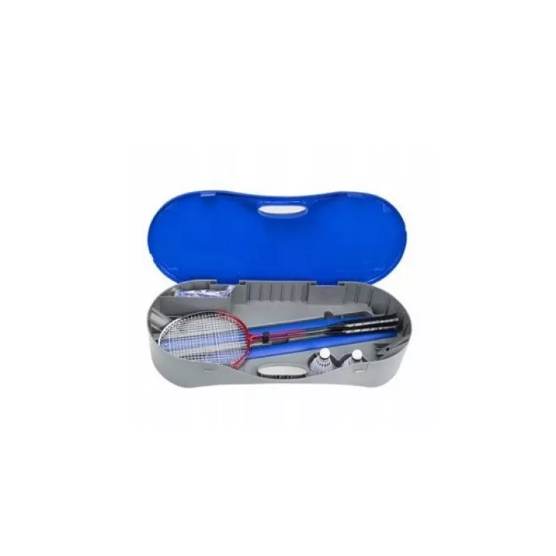 NILS ZSB2 2-in-1 Badminton- und Tennisnetz-Set + 2 Schläger + 3 Dartpfeile + Tasche