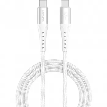 USB-Kabel 4smarts 541452 1,5 m USB-C Weiß 0,48 Gbit/s