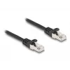 DeLOCK Kabel RJ50 Stecker auf RJ50 Stecker S/FTP 0,5 m schwarz
