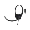 Koss CS200 USB-Headset Kabelgebundenes Kopfband Telefonate/Musik USB Typ-A Schwarz