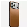 Handyhülle Nomad Modern Leather Case Cover für iPhone 17 Pro Max, 17,5 cm (6,9 Zoll), Tan, Leder + PC/TPU