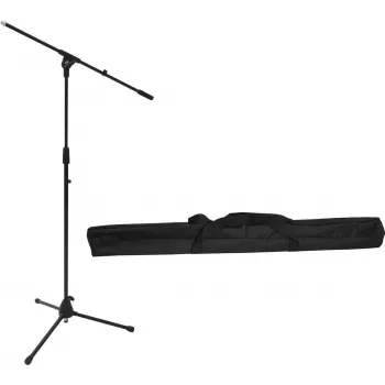 Mikrofonständer Omnitronic MS-2 mit Galgenarm, schwarz