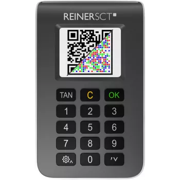 ReinerSCT tanJack photo QR - TAN-Generator - Anthrazit