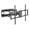 Maclean MC-482 TV-Wandhalterung für 60-120 Zoll flache und gebogene Fernseher bis max. 120 kg, VESA 900x600, schwenkbar, neigbar und drehbar, universelle TV-Halterung