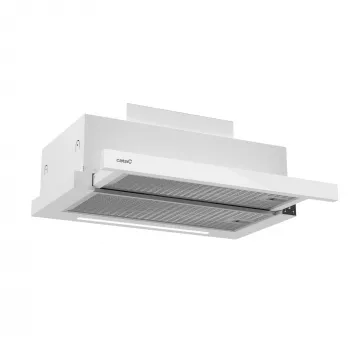 Einbau-Dunstabzugshaube CATA TFH 6830 GWH 600 m³/h Weiß Touch-Bedienung