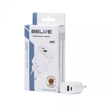 Ladegerät Beline Beli02160 20W USB-C auf USB-A Netzteil