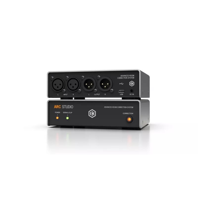 Lautsprecher ik multimedia ARC Studio IP-ARC-STUDIO-IN 50W, 50 Ω Ausgang, 24-Bit/96 kHz, schwarz, 465 g