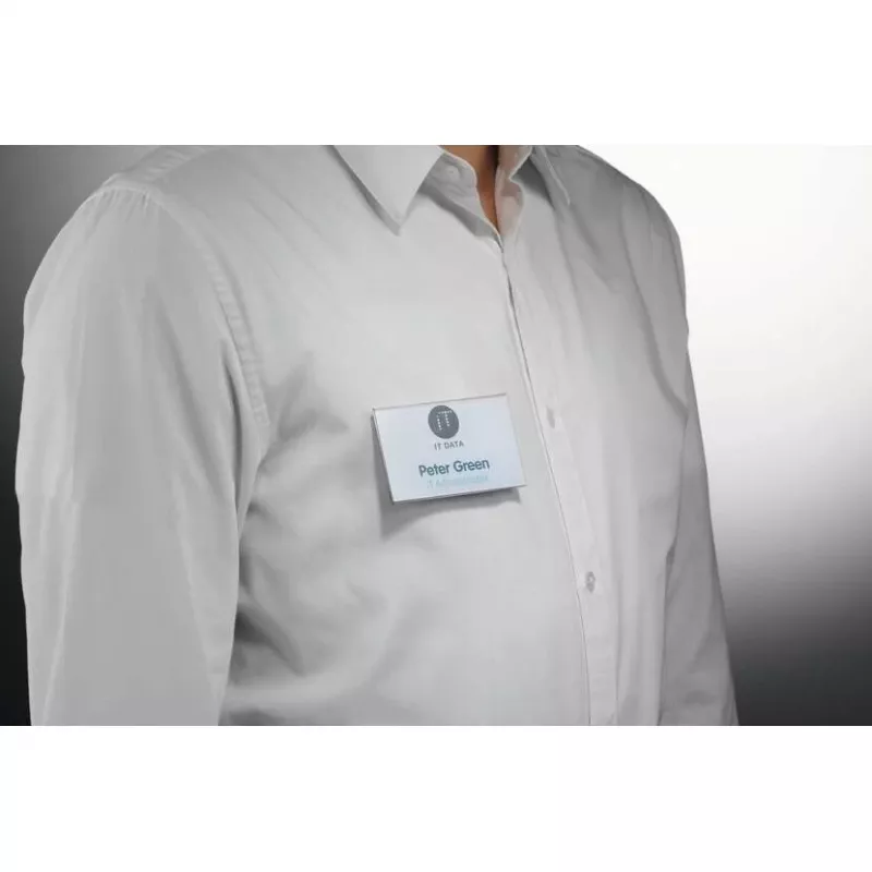 Namensschildhalter Durable 824419 Kunststoff Querformat 9x5,4 cm