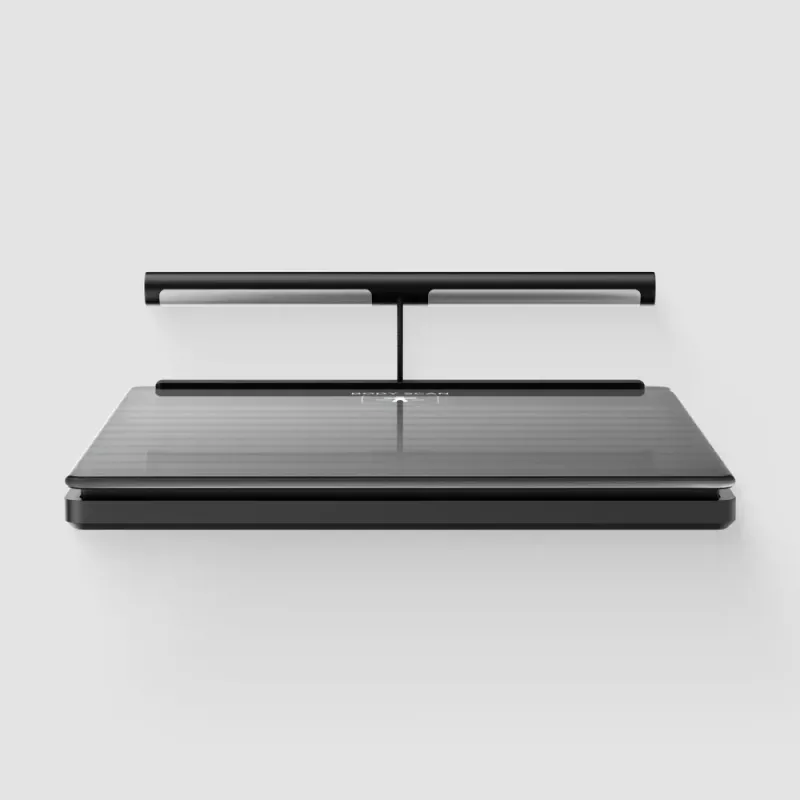 Elektronische Personenwaage Withings BODY SCAN Square Schwarz