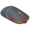 Canyon MW-22 2in1 RGB kabellose Maus - Grau - Bluetooth/RF - 1.600 dpi - wiederaufladbar