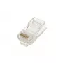 RJ45-Stecker Extralink CAT5E UTP 8P8C transparent Stecker/Buchse