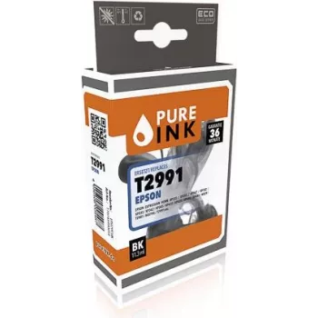 PURE INK EPST2991BK PI EPSON T2991 XP Tinte black HC rebuilt 470Seiten Chip 11,3ml (EPST2991BK) - Kompatibel - Schwarz