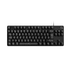 Logitech G G413 TKL SE, kabelgebunden, USB, mechanischer Schalter, QWERTZ, LED, Schwarz
