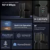 TP-Link Archer BE9300 Tri-Band-Wi-Fi-7-Router, Wi-Fi 7 (802.11be), Tri-Band (2.4 GHz / 5 GHz / 6 GHz), Ethernet LAN, Schwarz, Tischrouter