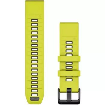 Band Garmin QuickFit 010-13392-08 Graphite Gelb