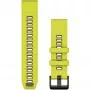 Band Garmin QuickFit 010-13392-08 Graphite Gelb