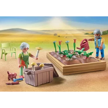 Playmobil 71443 Country: Gemüsegarten mit Großeltern