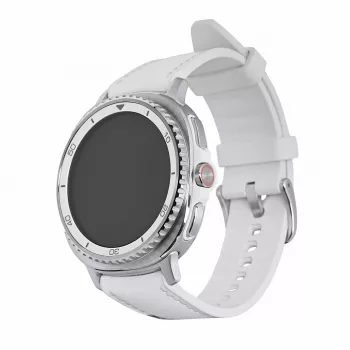 Smartwatch Samsung Galaxy Watch 8 Classic 46 mm Silber — 3,3 cm AMOLED, 4G, 64 GB, 445 mAh