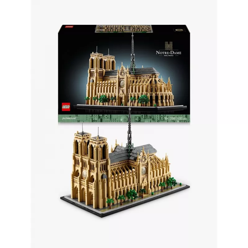 LEGO Architecture Notre-Dame de Paris Set für Erwachsene 21061