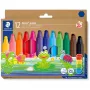 Filzstifte Staedtler Noris junior Jumbo – 12 Stück, dicke abwaschbare Spitzen für Kinder