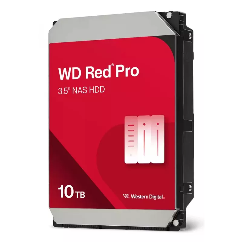 WD Red Pro WD103KFBX - Festplatte - Enterprise - 10TB - intern - 3,5 (8,9 cm) - SATA 6Gb/s - 7200 rpm - Puffer: 512MB (WD103KFBX)
