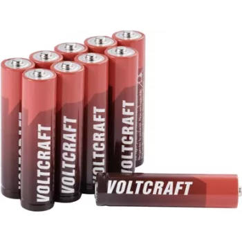 VOLTCRAFT Industrial LR03 Micro (AAA)-Batterie Alkali-Mangan 1350 mAh 1,5 V 10 Stück (VC-14066390)