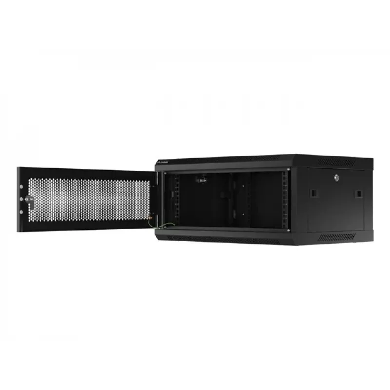 Lanberg WF01-6404-23B Rack-Schrank 4U Wandmontage Schwarz