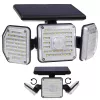 Maclean IP65 Solar-LED-Leuchte mit Bewegungs- und Dämmerungssensor IP65 4W 320lm 4000K Li-Ion 1200 mAh 3 Betriebsmodi Flutlicht Sicherheit Garten Eingangsbereich HQ