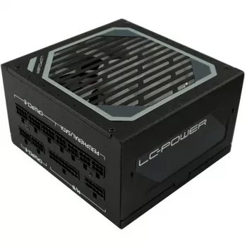 LC Power Super Silent Modular Series LC6550M V2,31 - Netzteil (intern) - ATX12V 2,3 - EPS12V - 80 PLUS Gold - AC 110-240 V - 550 Watt - aktive PFC - Hammered Schwarz (L