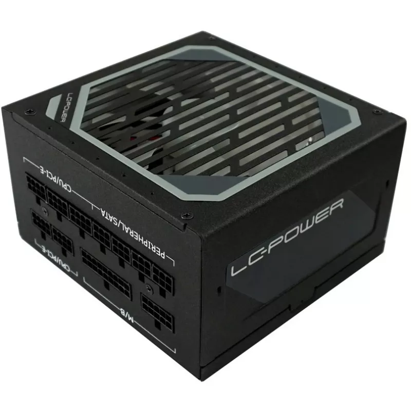 LC Power Super Silent Modular Series LC6550M V2,31 - Netzteil (intern) - ATX12V 2,3 - EPS12V - 80 PLUS Gold - AC 110-240 V - 550 Watt - aktive PFC - Hammered Schwarz (L
