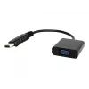Adapter DisplayPort auf VGA schwarz