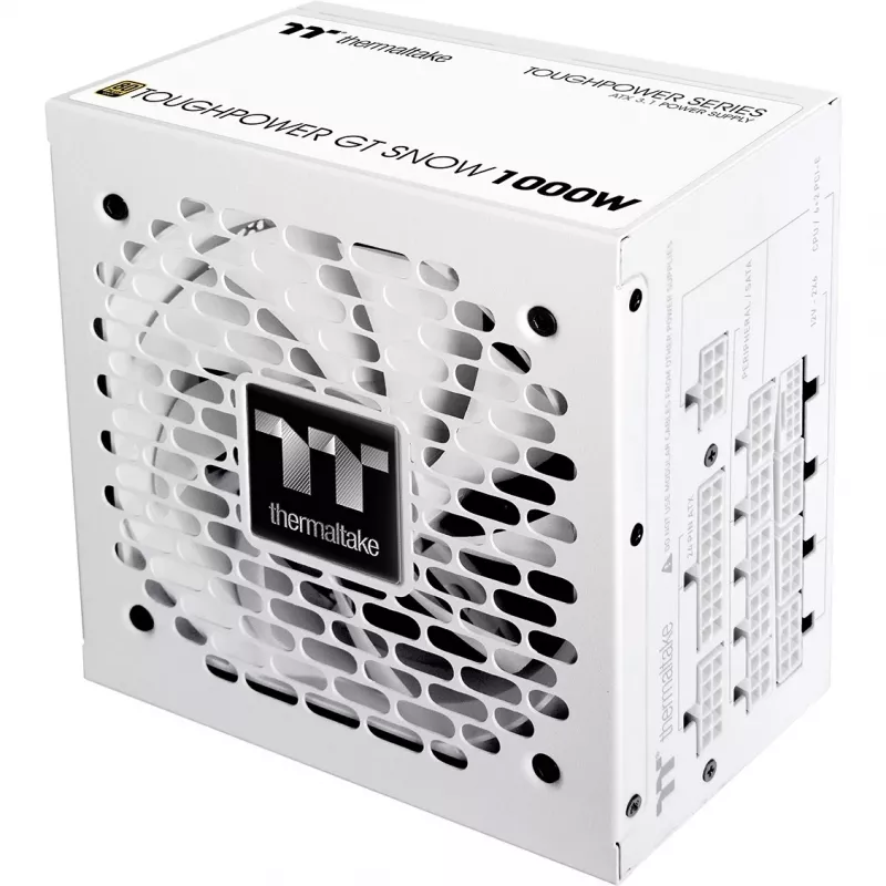 Power supply PSU THERMALTAKE Toughpower GT Snow 1000W ATX 24-pin, 80 PLUS Gold, weiß, 120mm Lüfter